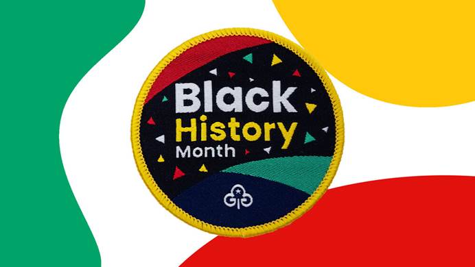 Our Black History Month badge