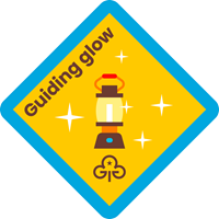 Brownies guiding glow interest badge