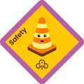 Brownies safety interest badge