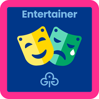 Guides entertainer interest badge