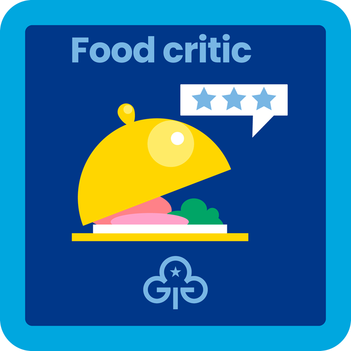 Guides food critic interest badge