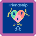 Guides friendship interest badge
