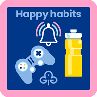 Guides happy habits interest badge