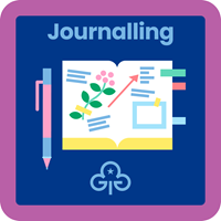 Guides journalling interest badge