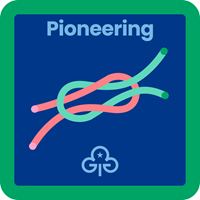 Guides pioneering interest badge