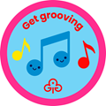 Rainbows get grooving interest badge