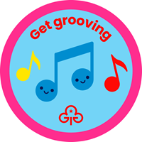 Rainbows get grooving interest badge