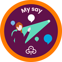 Rangers my say interest badge