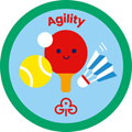 Rainbows agility interest badge