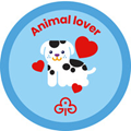Rainbows animal lover interest badge