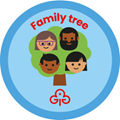 Rainbows family tree interest badge