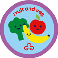 Rainbows fruit and veg interest badge