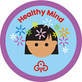 Rainbows healthy mind interest badge