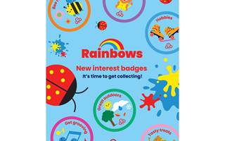 Rainbows little badge book cover