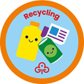 Rainbows recycling interest badge